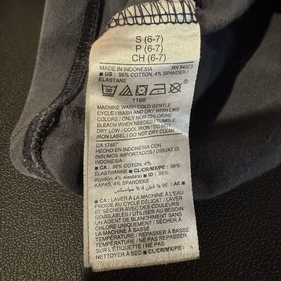 Old Navy Leggings Girls Size S (6-7) Grey Youth Stretch Built In Tough Pants - Picture 7 of 9